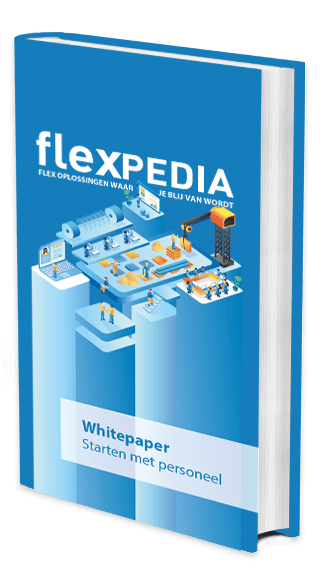 Whitepaper - Cover -Starten met personeel | Flexpedia